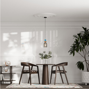 Lampa wisząca Tropea dymna 1xE27