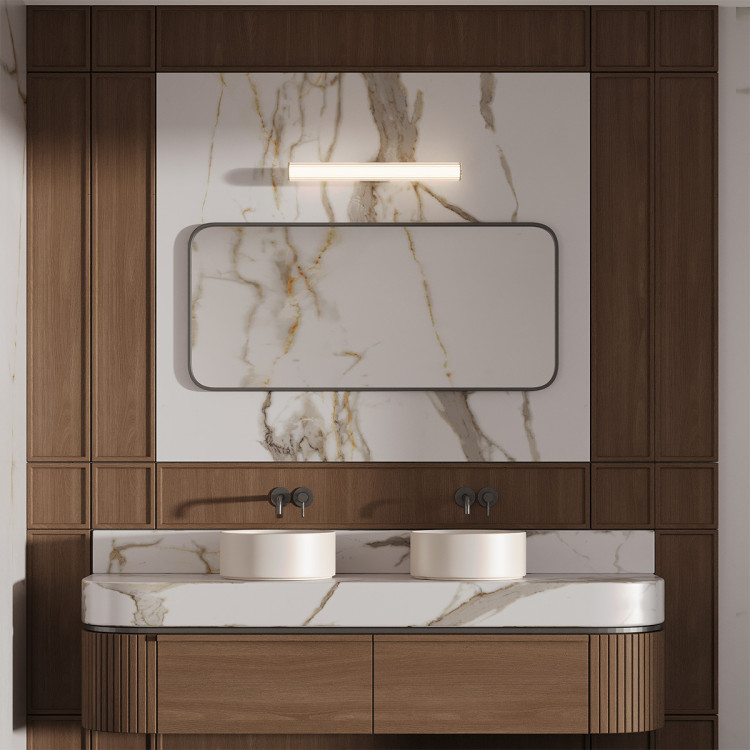 Kinkiet Linea 45 cm czarny LED CCT - 10142