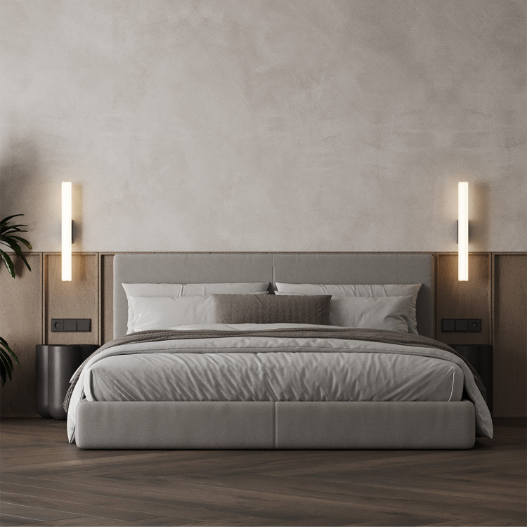 Kinkiet Linea 45 cm czarny LED CCT - 10206
