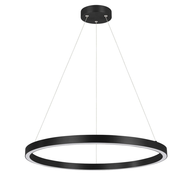 Lampa wisząca Midway Triangle czarna LED 3000K - 10324