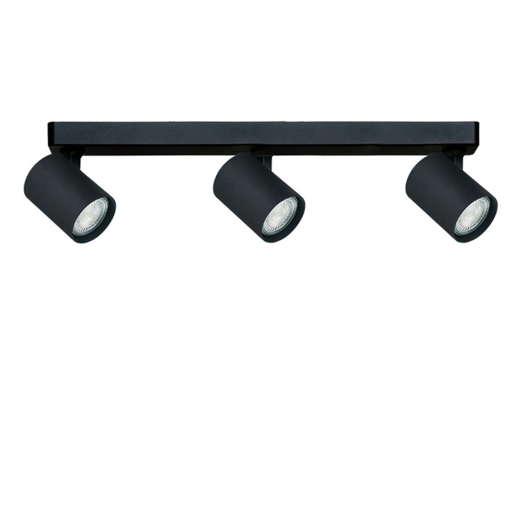 Spot Anillo 3 czarny 3xGU10 - 10338