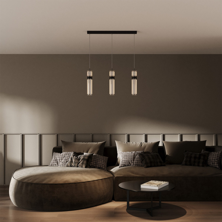 Lampa wisząca Ambiente srebrna LED CCT - 10381