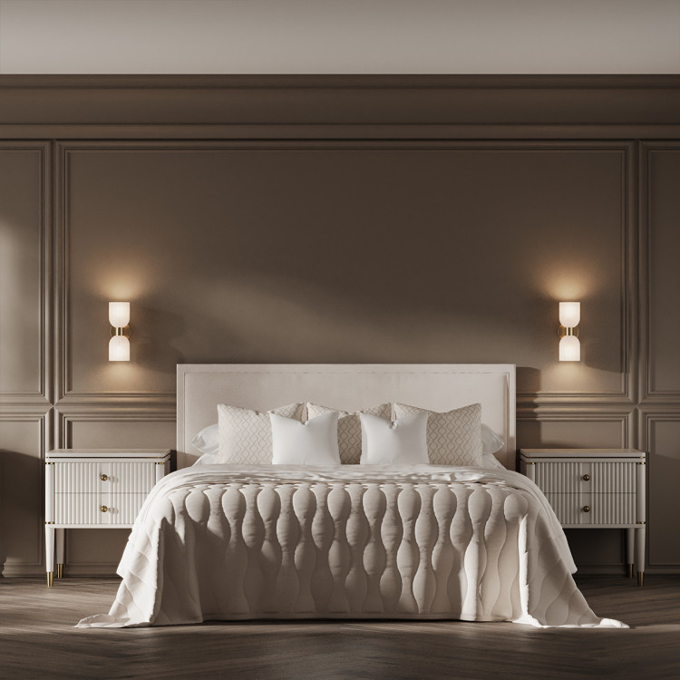 Podwójny kinkiet Piega dymny 2xE14 - 10427