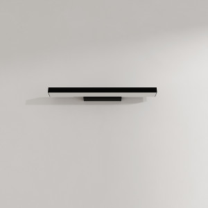 Kinkiet Aqua 42 cm czarny IP44 LED CCT