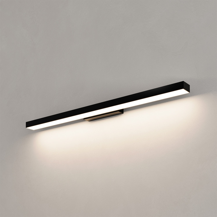 Kinkiet Aqua 66,5 cm czarny IP44 LED CCT - 10483