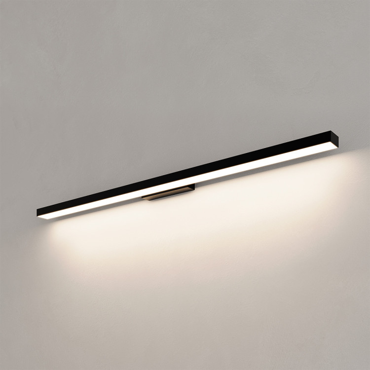 Kinkiet Aqua 92 cm czarny IP44 LED CCT - 10489