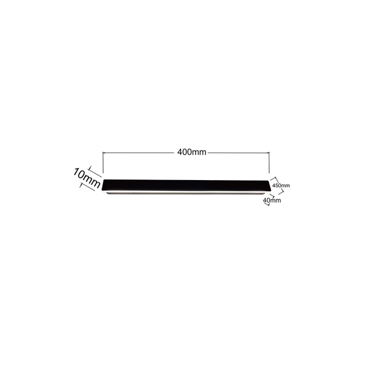 Kinkiet Bodo 40 cm czarny IP54 LED CCT - 10563