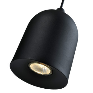 Metalowa lampa wisząca Nilo czarna 1xGU10