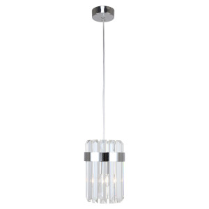 Lampa wisząca Vetro 1 chrom 1xE14 Lampa wisząca Vetro 1 chrom 1xE14