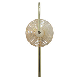 Kinkiet Plato bursztynowy LED CCT