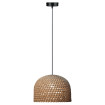 Rattanowa lampa wisząca Kanso 40 cm jasne drewno 1xE27