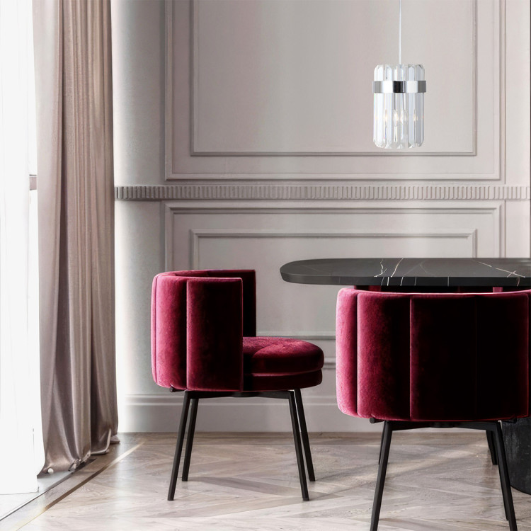 Lampa wisząca Vetro 1 chrom 1xE14 - 10787