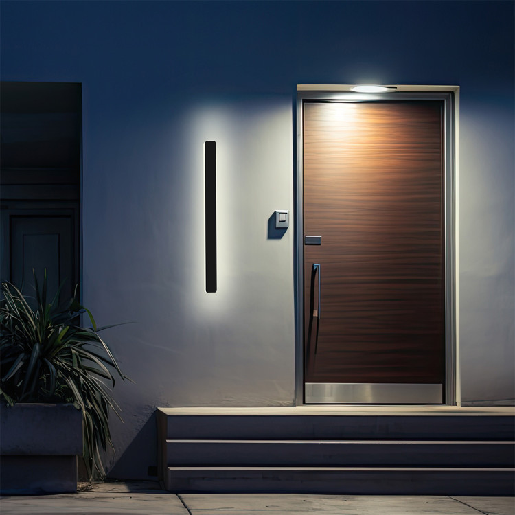 Kinkiet Bodo 60 cm czarny IP54 LED CCT - 10853