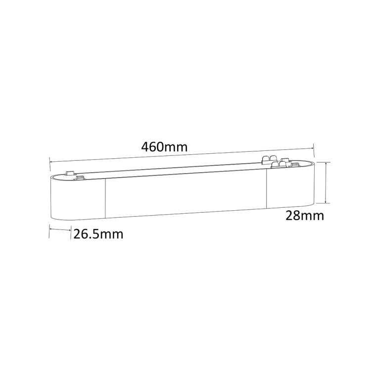 Zasilacz 200W Magnetic Slim biały - 10871