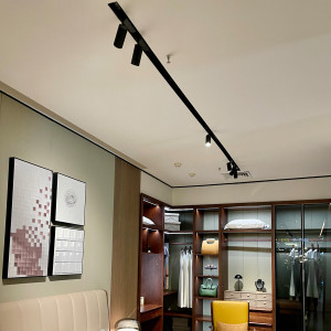 Zestaw oświetlenia szynowego Ice SET 1F czarny 3xGU10