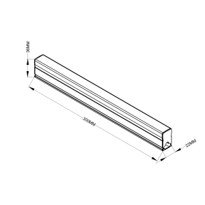 Moduł Geometric System New 30 cm LED 4000K