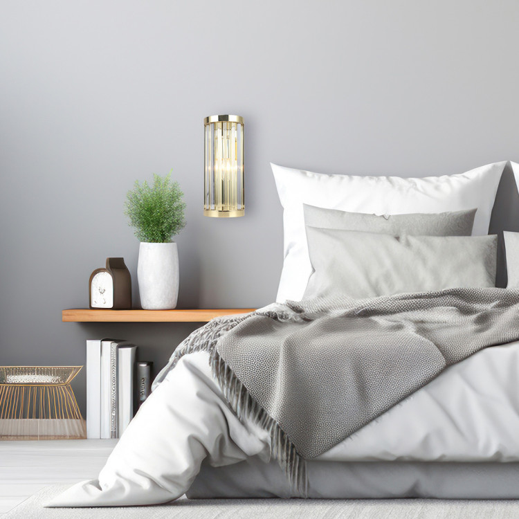 Kinkiet Vetro złoto 1xE14 - 10934