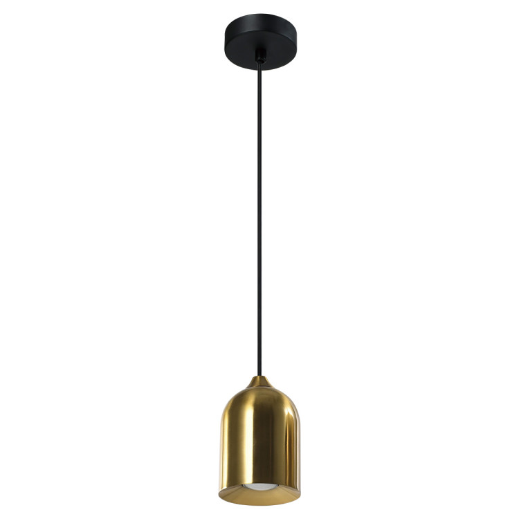 Metalowa lampa wisząca Nilo złota 1xGU10 - 10942