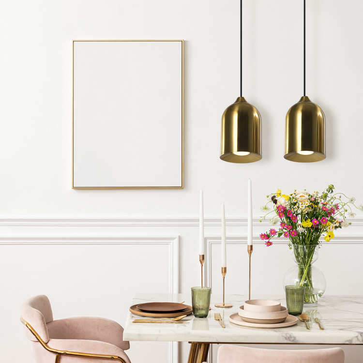 Metalowa lampa wisząca Nilo złota 2xGU10 - 10952