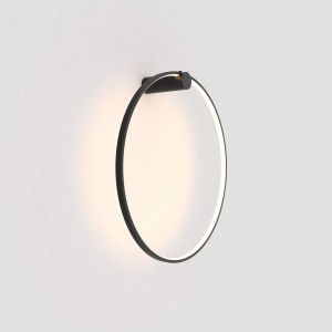 Kinkiet Mirror S czarny IP44 LED CCT