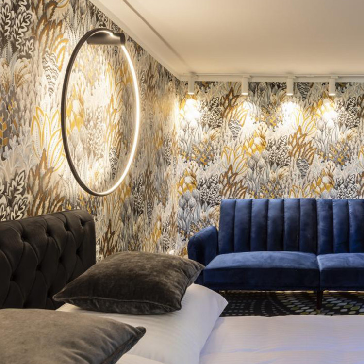 Kinkiet Mirror S czarny IP44 LED CCT - 11012