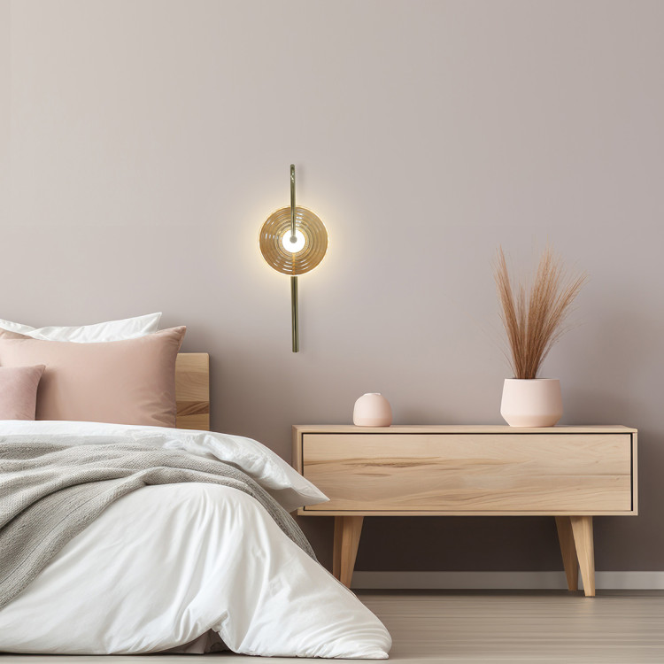 Kinkiet Plato bursztynowy LED CCT - 11032