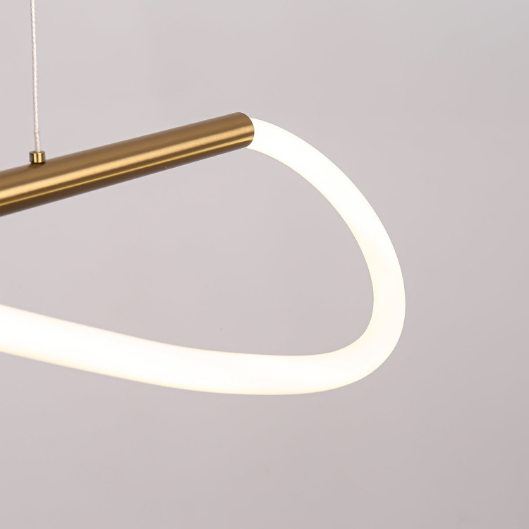 Lampa wisząca Meleca S złota LED CCT - 11145