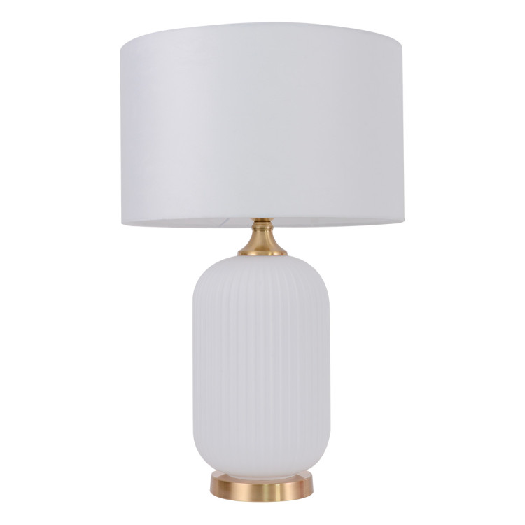 Lampa stołowa Tamiza 65 cm biała 1xE27 - 11283