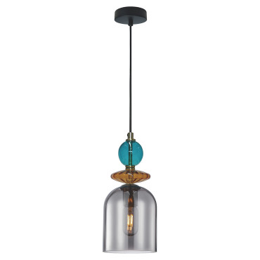 Lampa wisząca Tropea dymna 1xE27
