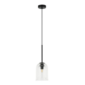 Lampa wisząca Elaris transparentna 1xE27