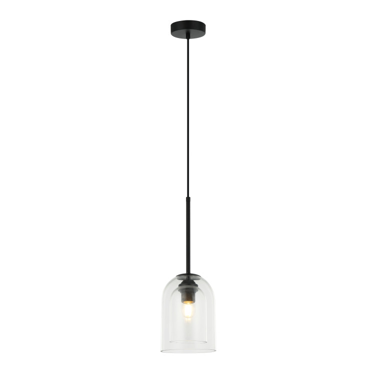 Lampa wisząca Elaris transparentna 1xE27 - 11382