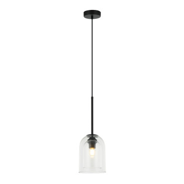Lampa wisząca Elaris transparentna 1xE27