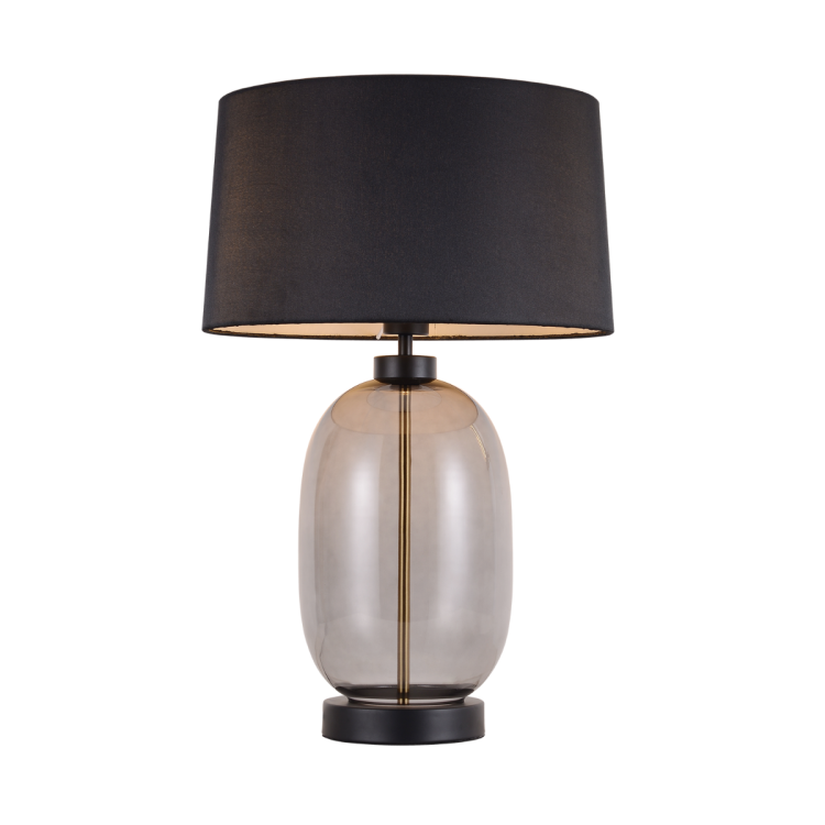 Lampa stołowa Amur dymna 1xE27 - 11493