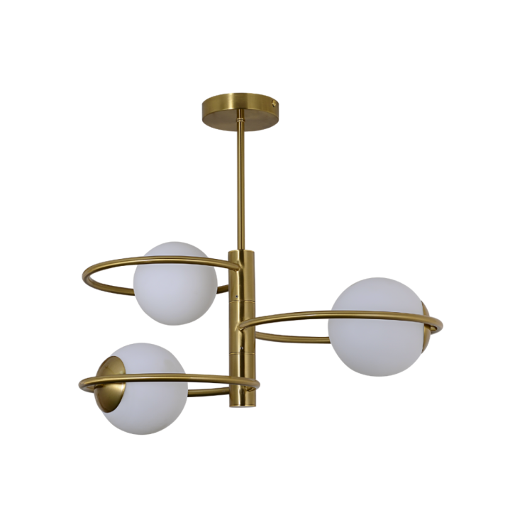 Plafon Dorado ring złota 3 x E14 - 11525