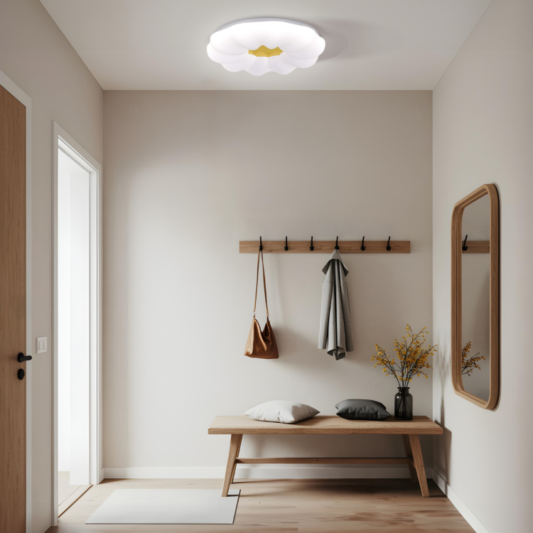 Plafon Ariva 26 cm biały LED 4000K - 11560