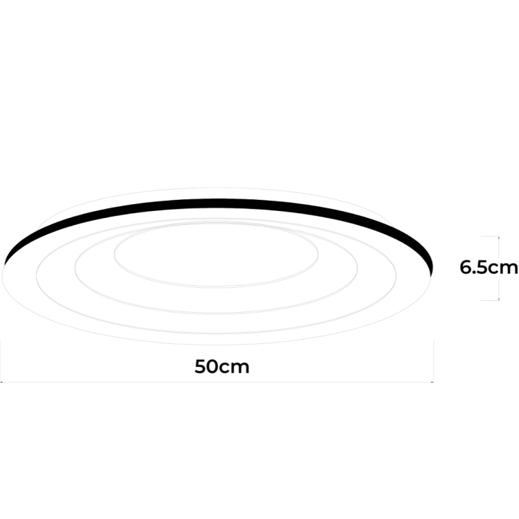 Plafon Alune okrągły LED CCT - 11614