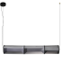 Zdjęcie produktu Lampa wisząca Aeris 3 linia dymna LED CCT