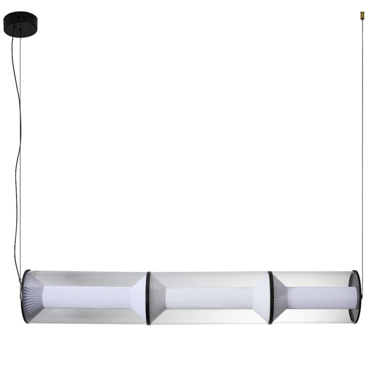 Lampa wisząca Aeris 3 linia transparent LED CCT - 11771