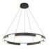 Zdjęcie produktu Lampa wisząca Tura 60 cm czarna LED CCT