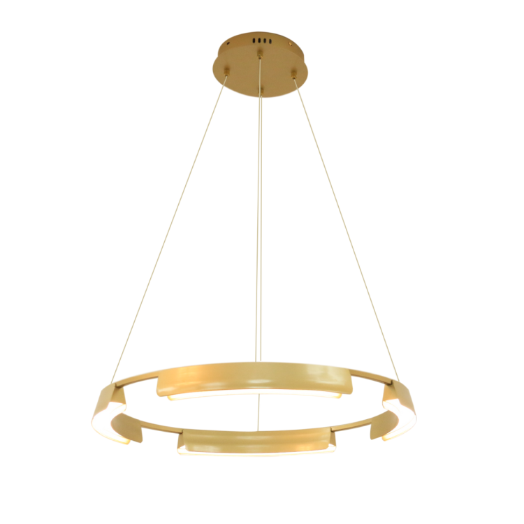 Lampa wisząca Tura 60 cm złota LED CCT - 11818