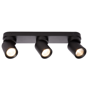 Pointa 3 spot czarny 3xGU10
