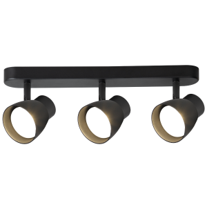 Dravo 3 spot czarny 3xGU10