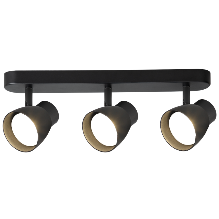 Dravo 3 spot czarny 3xGU10 - 11967
