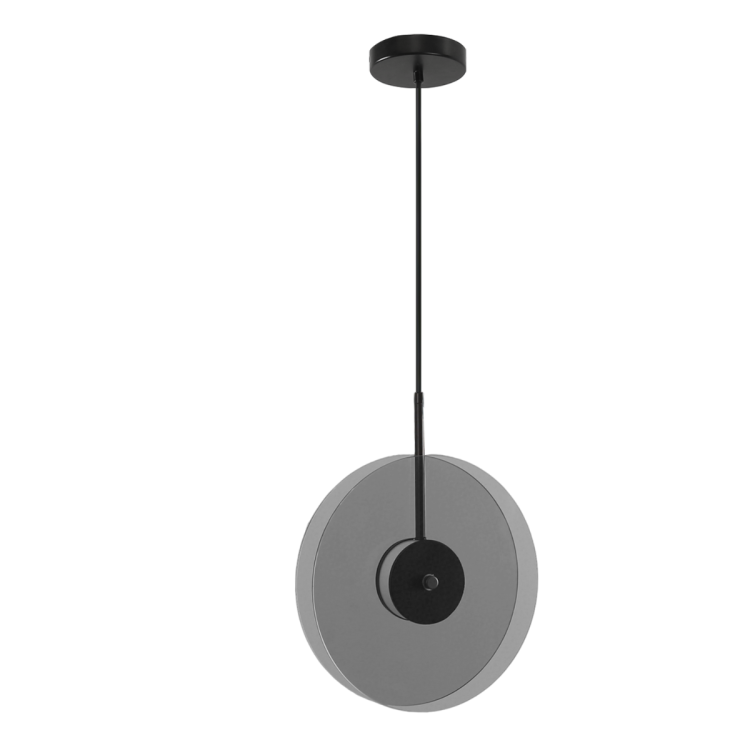 Wisząca lampa pionowa Casy dymna LED CCT - 11992