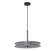 Wisząca lampa duża Casy dymna LED CCT