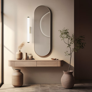 Kinkiet Vena 45 cm złoty LED CCT