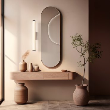 Kinkiet Vena 45 cm coffe LED CCT