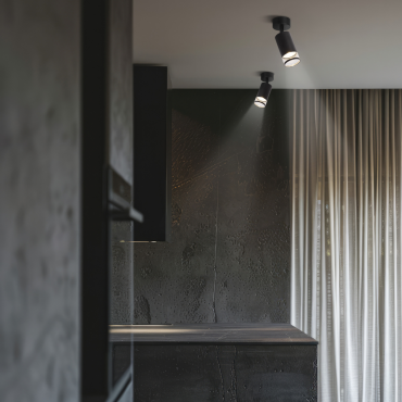 Spot Virella 3 czarny 3xGU10