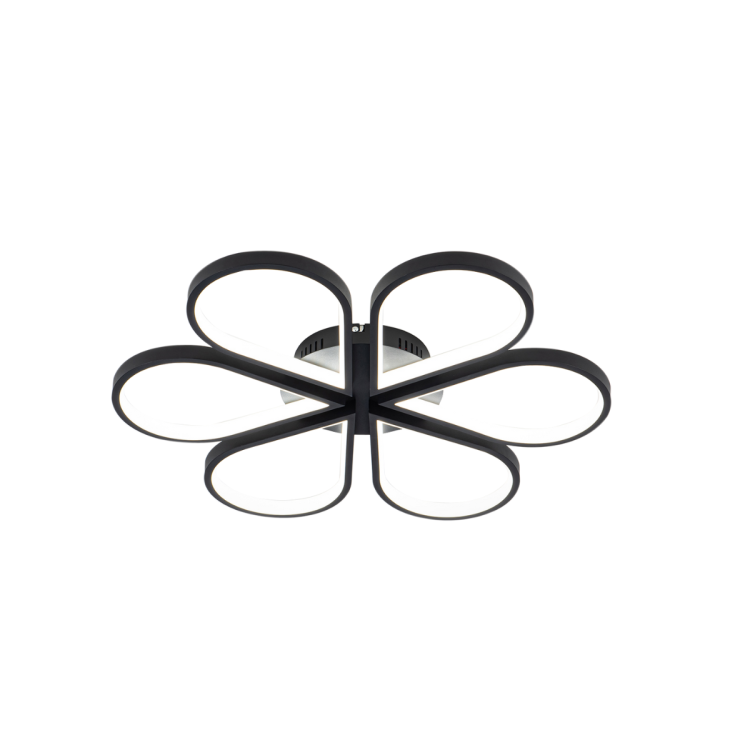 Plafon Velva czarny LED CCT - 12194