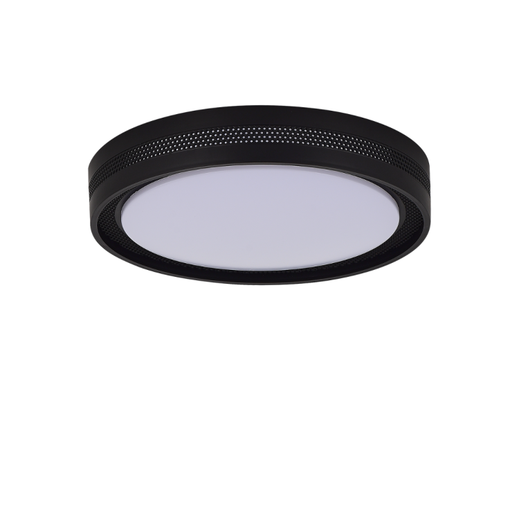 Plafon Ronda czarny LED CCT - 12254